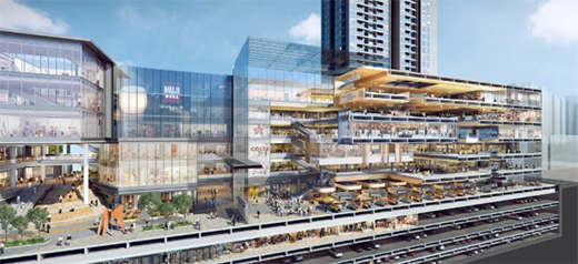 10 DESIGN 设计的深圳华润置地笋岗中心建设火热进行中